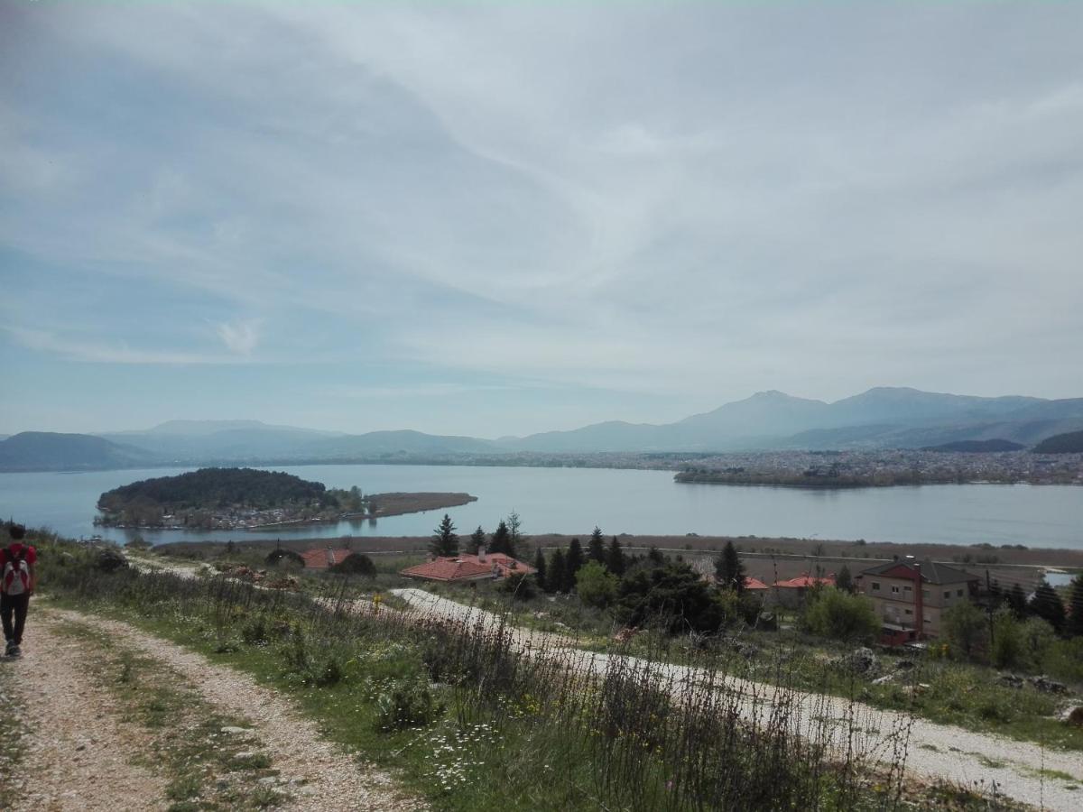 Ferienwohnung House With View In Amfithea Ioannina Exterior foto