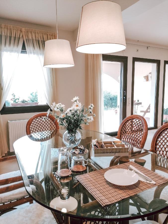 Ferienwohnung House With View In Amfithea Ioannina Exterior foto