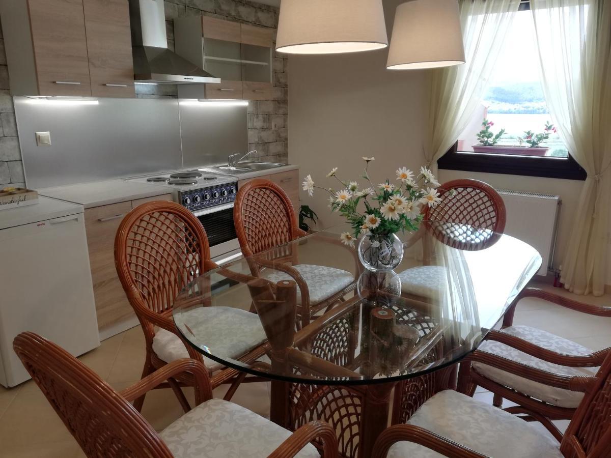 Ferienwohnung House With View In Amfithea Ioannina Exterior foto